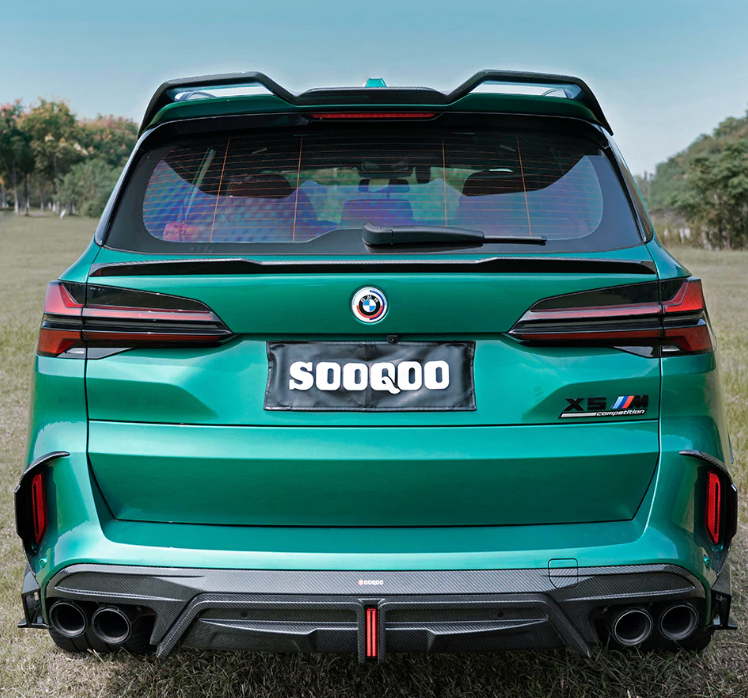 BMW X5M F95 Prepreg Carbon Fiber Rear Spoiler