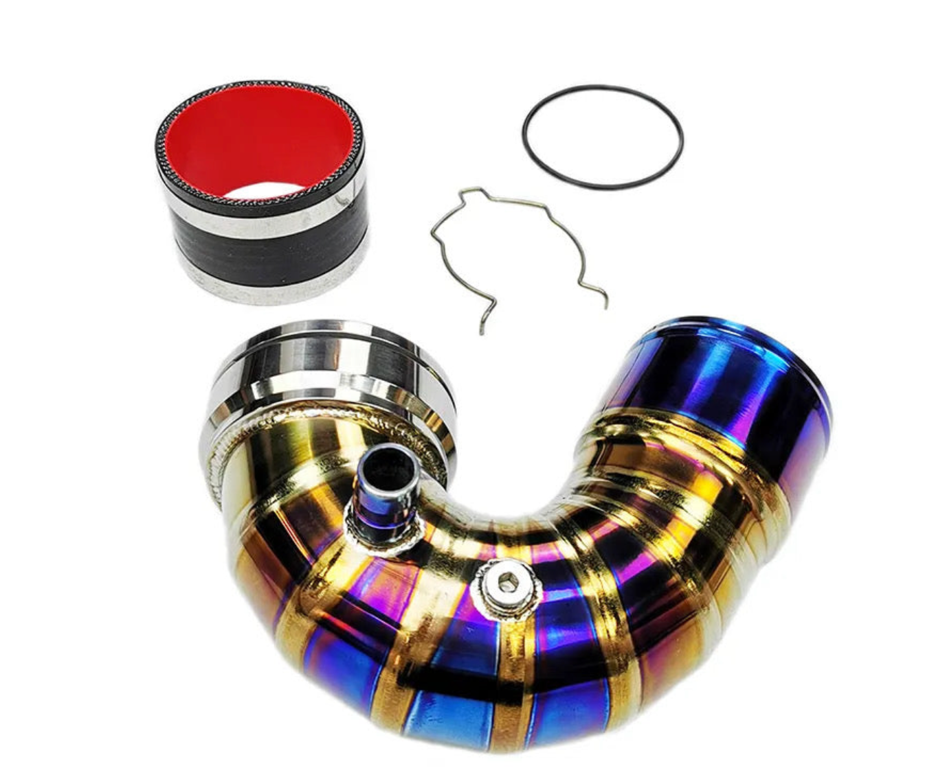 S55 Titanium Charge Pipe + J Pipe Combo - BMW F80 M3 | F82/F83 M4 | F87 M2C