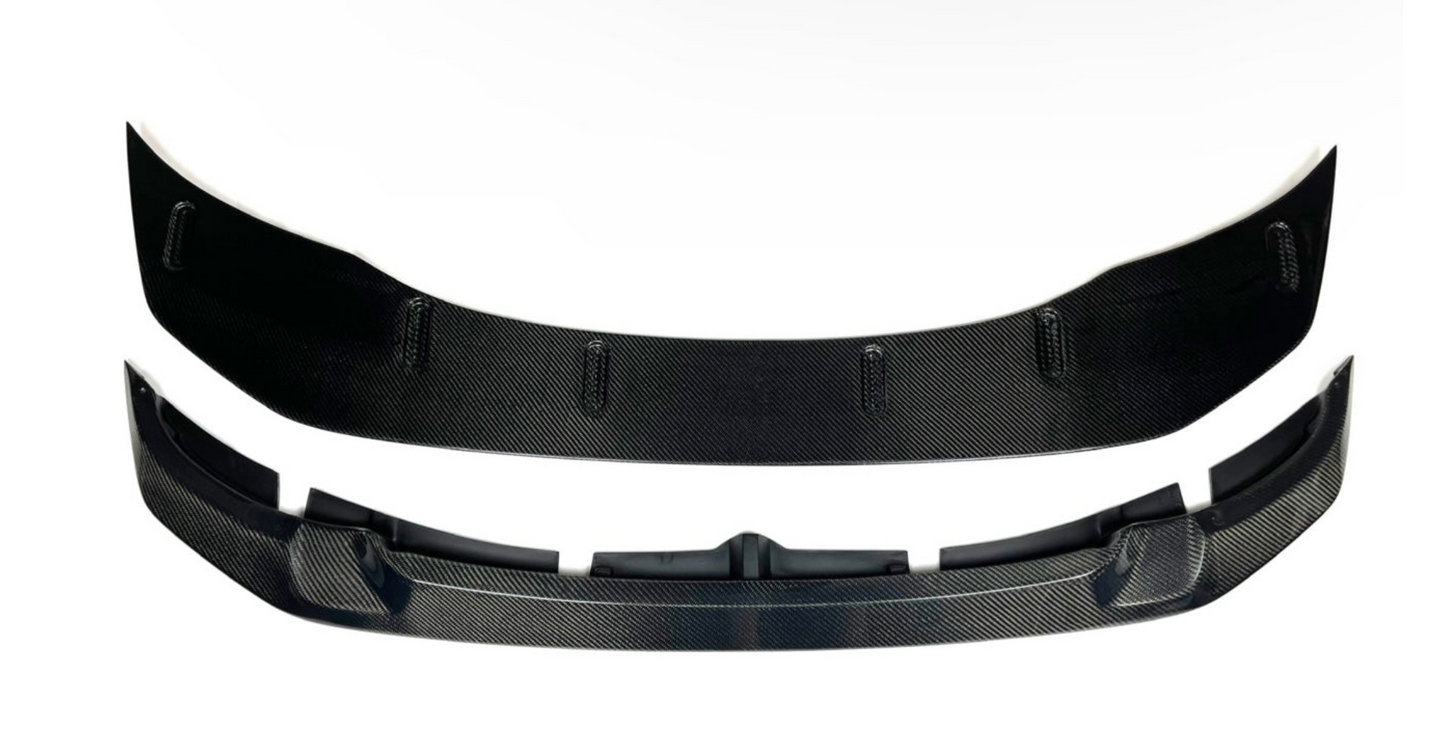 GTS Style Carbon Fiber Front Lip 2pc (F80 M3 | F82/F83 M4)