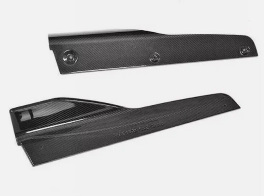 F8X M3/M4 Carbon Fiber Side Skirt Splitter Extensions - F80 M3 F82 F83 M4