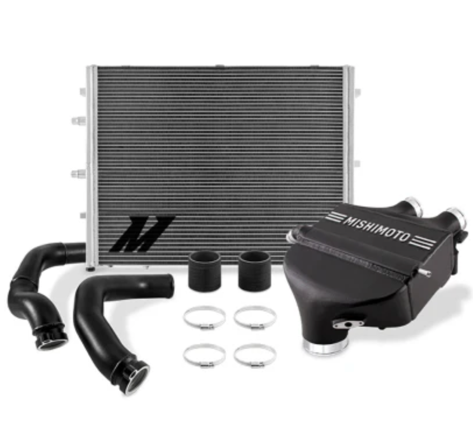 Mishimoto BMW S55 F80 M3 F82 M4 F87 M2 Performance Air-to-Water Intercooler Power Pack