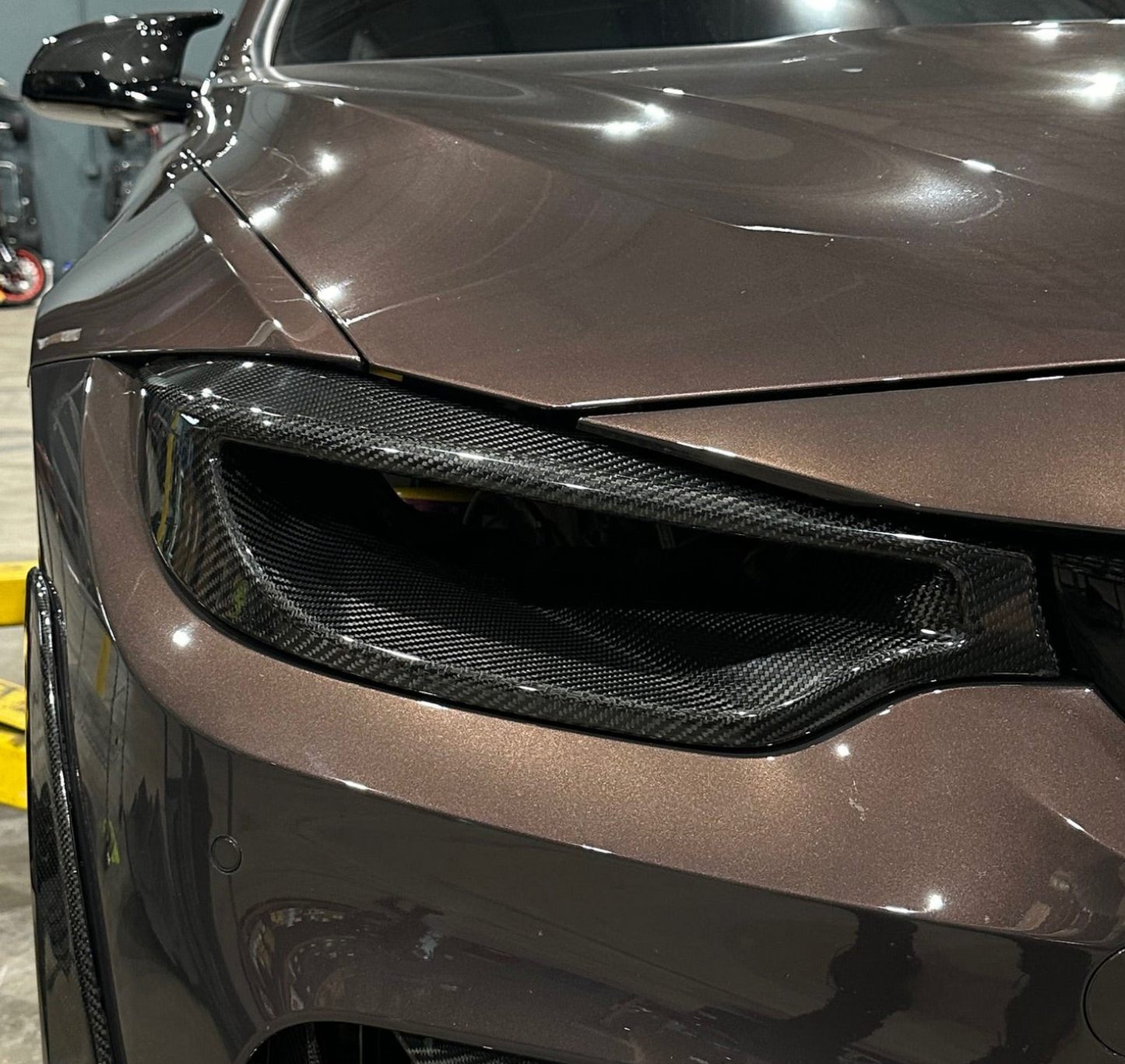 BMW F8X M3 | M4 Carbon Fiber Headlight Delete