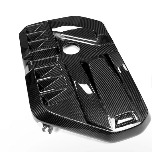 Dry Carbon Fiber Engine Cover Trim (BMW M3 G80 | M4 G82/G83)