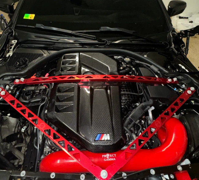Dry Carbon Fiber Engine Cover Trim (BMW M3 G80 | M4 G82/G83)