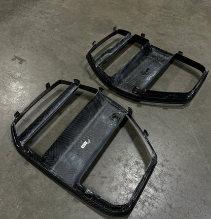 V1 Dry Carbon Fiber Front Grille With ACC (BMW G80/G82 M3/M4)