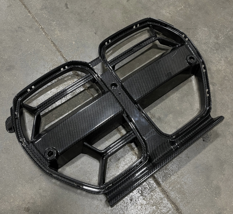 CSL Style Dry Carbon Fiber Front Grille With ACC (BMW G80/G82/G83 M3/M4)