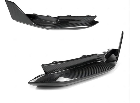 M-Performance Style Dry Carbon Fiber Rear Splitters (BMW G82 M4)
