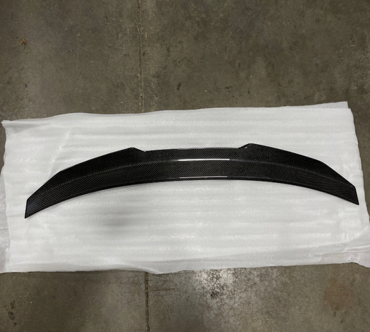 PSM Style Carbon Fiber Rear Trunk Spoiler (BMW G22 | G82 M4)