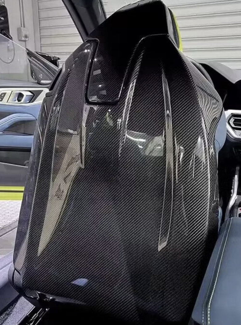 G8X Carbon Fiber Comfort Seat Covers (BMW G80 M3 | G82/G83 M4)