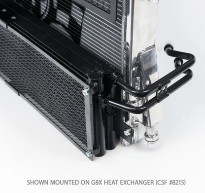 CSF BMW M3/M4 (G8X) Transmission Oil Cooler w/ Rock Guard