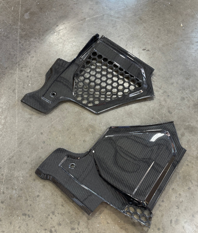 BMW G8X M3 M4 S58 Dry Carbon Engine Bay Cowl Trim Cover
