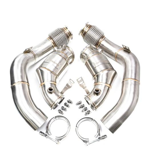 Evolve Catless Downpipes - BMW F90 M5 | F92/F93 M8