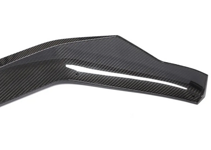 BMW F90 M5 LCI Dry Carbon Fiber Front Lip 3pc - F90 M5 LCI