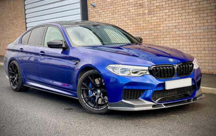 BMW F90 M5 3D Style Carbon Fiber Front Lip - F90 M5 PRE-LCI