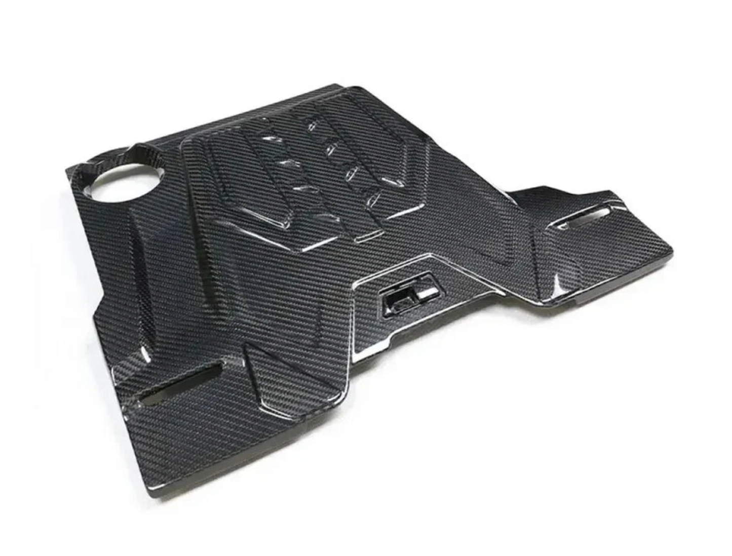 BMW F9X M5/M8 Dry Carbon Fiber Engine Cover - F90 M5 F91 F92 F93 M8