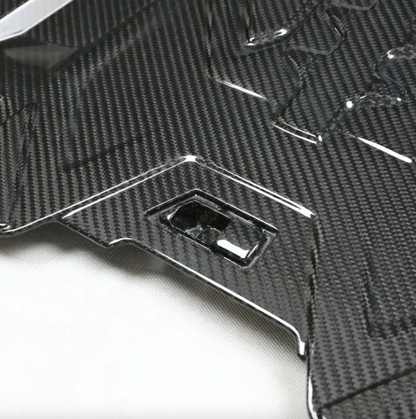 BMW F9X M5/M8 Dry Carbon Fiber Engine Cover - F90 M5 F91 F92 F93 M8