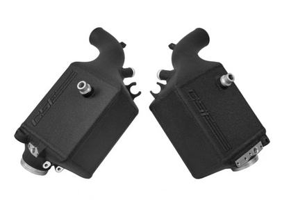 CSF 16-21 BMW M5 (F90) / 17-21 BMW M8 (F91/F92/F93) Twin Charge-Air-Cooler Set - Crinkle Black