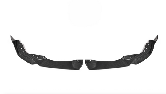 BMW G20 330I M340I LCI M Performance Style Carbon Fiber Front Lip 2pc - G20 3-Series LCI 2023+