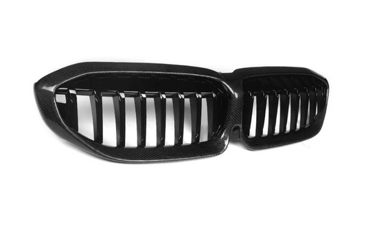 BMW G20 330I M340I Carbon Fiber Front Grille Single Slat (BMW 3 Series G20/G21/G28 PRE-LCI)
