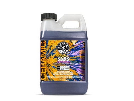 HydroSuds Ceramic Car Wash Soap – 64 fl. oz. | Deep Clean with Long-Lasting Ceramic Protection