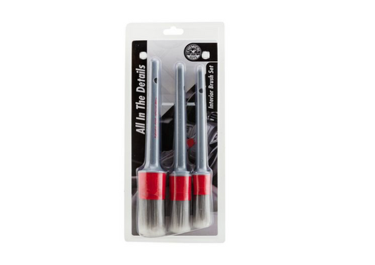 Chemical Guys Interior Detailing Brushes (3 Pack)