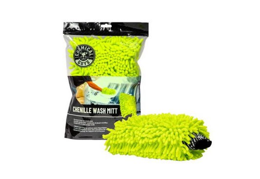 Chenille Premium Scratch-Free Microfiber Wash Mitt | Gentle & Effective Car Wash Tool