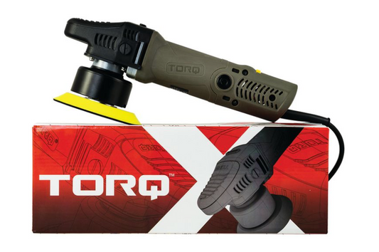 5" Dual Action / Random Orbital Polisher with Backing Plate | 680W Motor, 1,200–4,200 OPM, 8mm Throw
