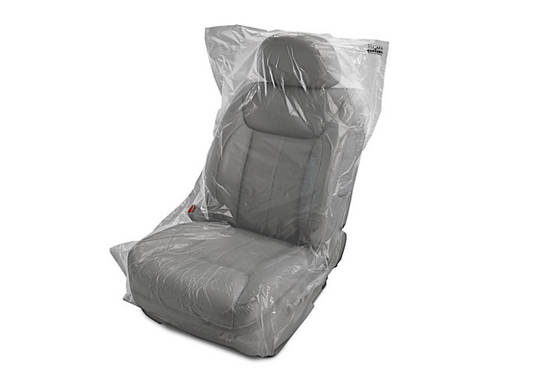Premium Disposable Seat Covers – 32" x 56", 0.7 Mil Thickness | 250 per Box