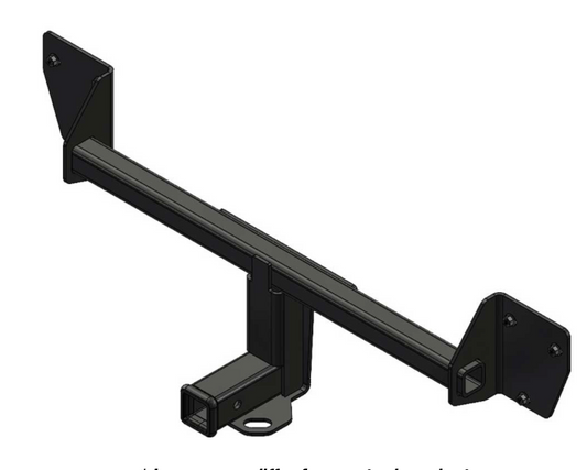 Class III 2" Receiver/Tow Hitch | 2020-2025 Buick Encore GX & 2021-2025 Chevy Trailblazer | 3,500 lb Towing Capacity