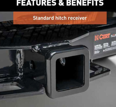Class III Receiver/Tow Hitch | 2023-2025+ Nissan Ariya | 2,000 lb Towing Capacity | 2" Receiver | EV-Compatible Design