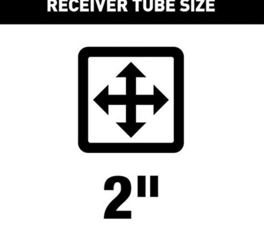 Class III Receiver/Tow Hitch | 2023–2025 Cadillac Lyriq, 2024–2025 Chevrolet Equinox EV & GMC Prologue | 3,500 lb Towing Capacity | 350 lb Tongue Weight | 2" Receiver | EV-Compatible Bolt-On Fit