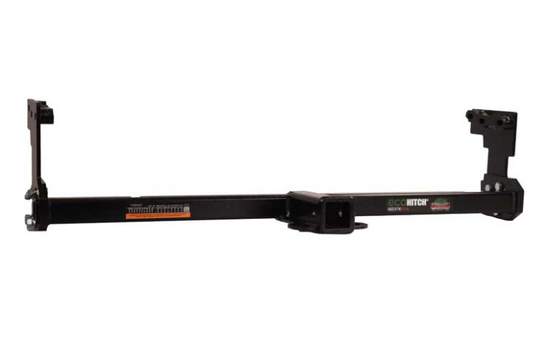 Stainless Steel EcoHitch Trailer/Tow Hitch with Hidden Design | 2022-2025 Hyundai Ioniq 5 | 2" Receiver | Black Finish