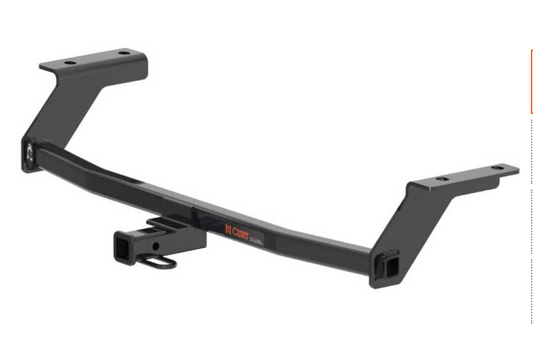 Class I Receiver/Tow Hitch with Bolt-On Fit | 2019–2025 Mazda 3 Hatchback | 2,000 lb Towing Capacity | 200 lb Tongue Weight | 1.25" Receiver
