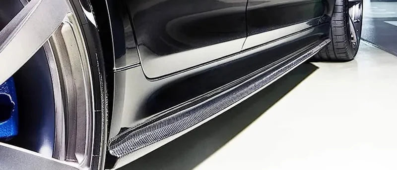 3D Style Carbon Fiber Side Skirts | BMW F90 M5 | G30 5-Series M Sport