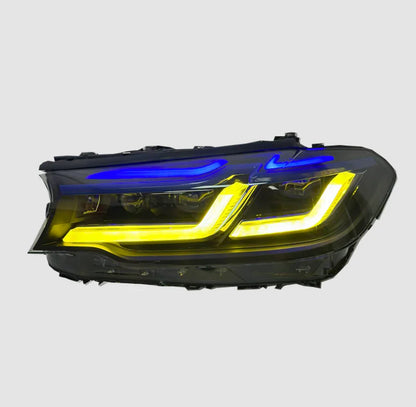 G30 LCI Style LED Switchback Headlights | BMW F90 M5 | G30/G38 5-Series