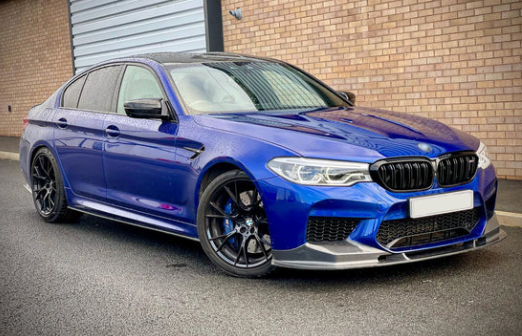 F90 M5 3D Style Carbon Fiber Front Lip - BMW F90 M5 Pre-LCI