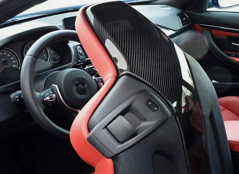 Dry Carbon Fiber Seat Covers | BMW F80 M3 | F82/F83 M4