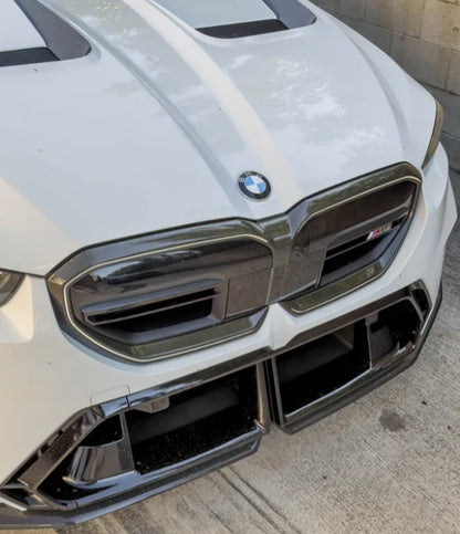 Dry Carbon Fiber Grille Surround Trim Cover | BMW G60/G90/G99