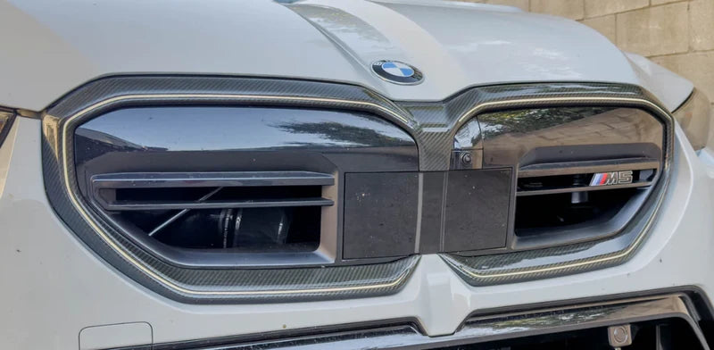 Dry Carbon Fiber Grille Surround Trim Cover | BMW G60/G90/G99