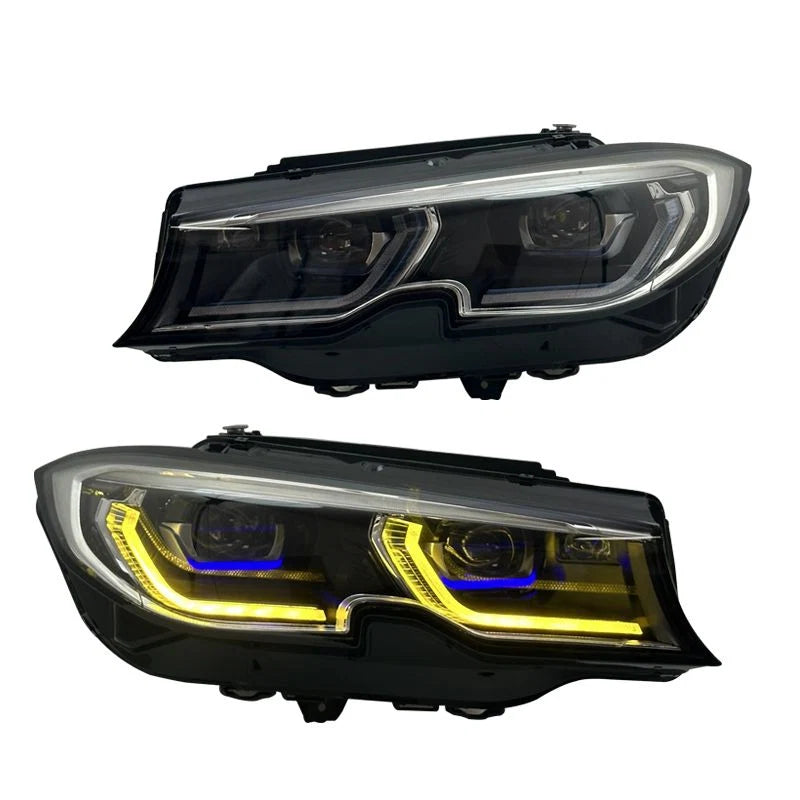 Pre-LCI Laser Style Switchable LED Headlights | BMW 3-Series (G20/G28)