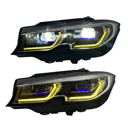 Pre-LCI Laser Style Switchable LED Headlights | BMW 3-Series (G20/G28)