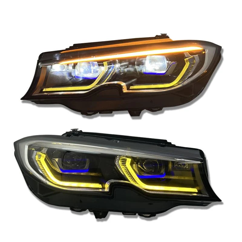 Pre-LCI Laser Style Switchable LED Headlights | BMW 3-Series (G20/G28)