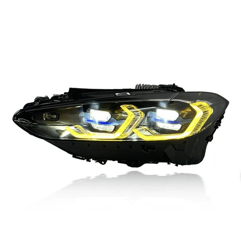 Switchable White, Yellow & Amber LED Headlights | BMW G80 M3, G82/G83 M4 & G22/G23/G26 4-Series
