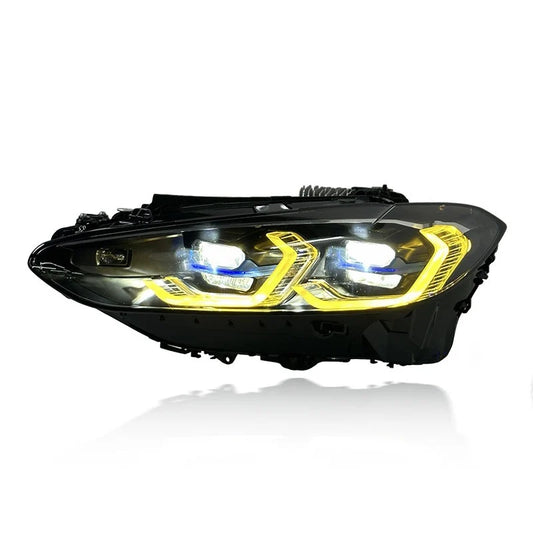 Switchable White, Yellow & Amber LED Headlights | BMW G80 M3, G82/G83 M4 & G22/G23/G26 4-Series
