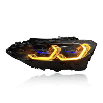 Switchable White, Yellow & Amber LED Headlights | BMW G80 M3, G82/G83 M4 & G22/G23/G26 4-Series