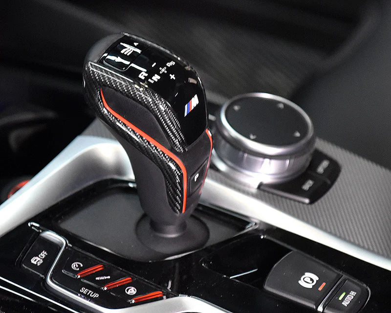 Dry Carbon Fiber Shift Knob Trim Replacement | BMW F90 M5 | F97 X3M | F98 X4M