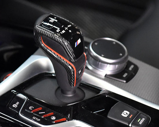 Dry Carbon Fiber Shift Knob Trim Replacement | BMW F90 M5 | F97 X3M | F98 X4M