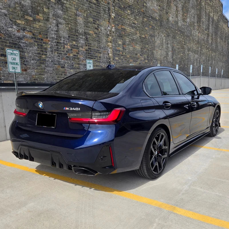 M4 Style Gloss Black Trunk Spoiler | BMW 3-Series (G20) & M3 (G80)