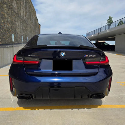 M4 Style Gloss Black Trunk Spoiler | BMW 3-Series (G20) & M3 (G80)