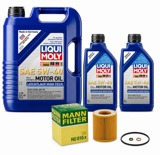 Liqui Moly S55 5W-40 Oil Change Kit | BMW F87 M2C F80 M3 F82/F83 M4